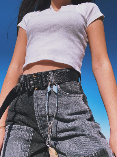 Giant Safety Pin Keychain INDV Apparel